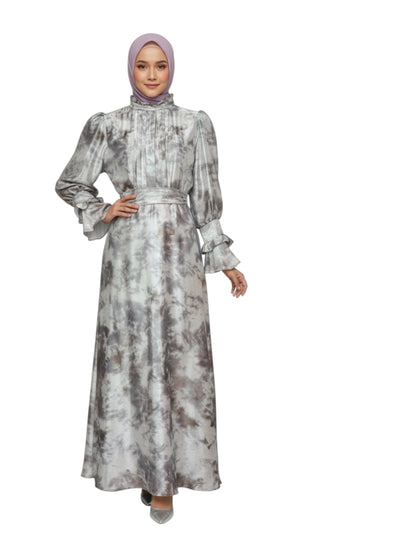 Pattern Evening Dress