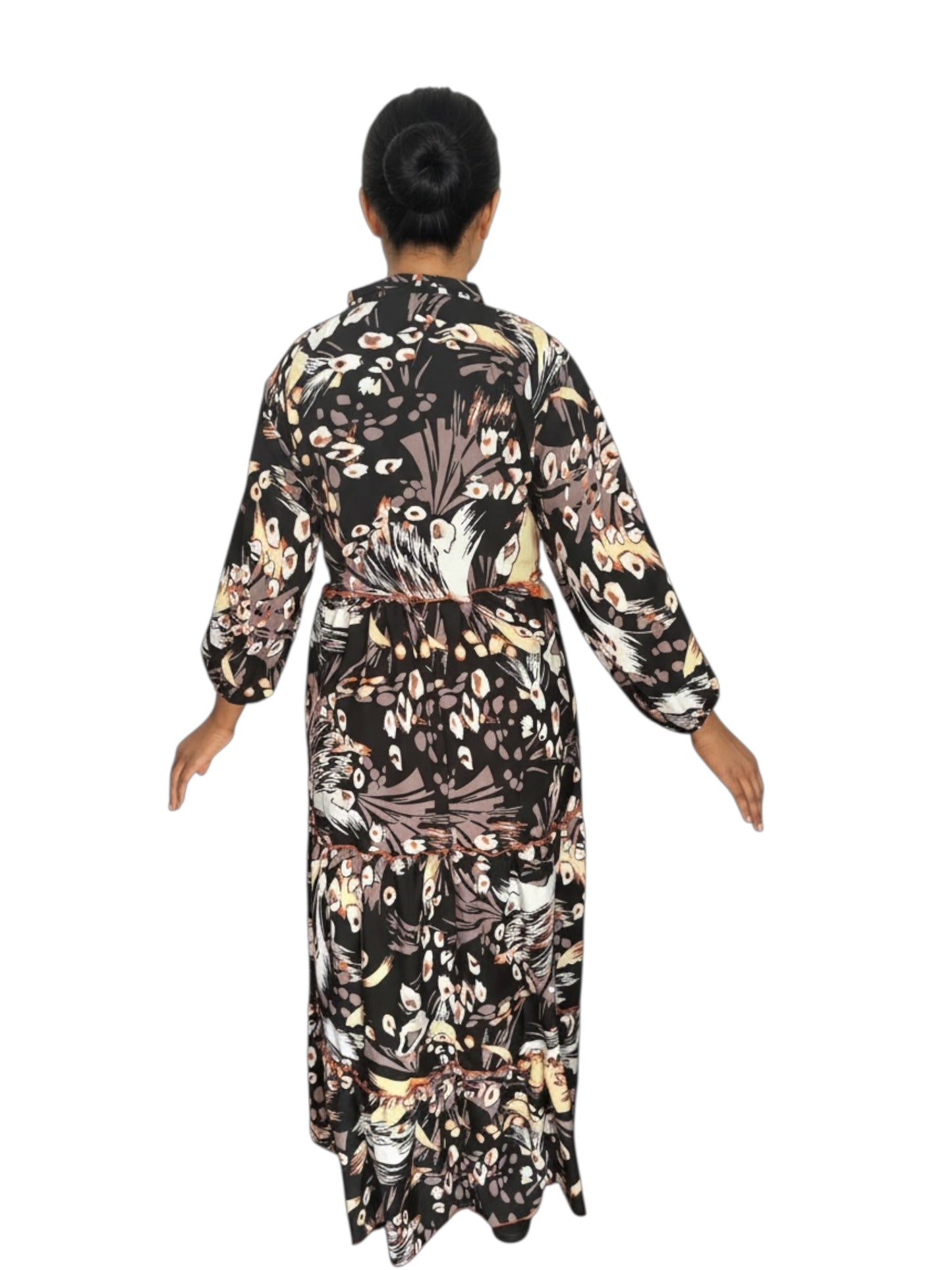 Noor Bloom Elegance Dress and in Max Size