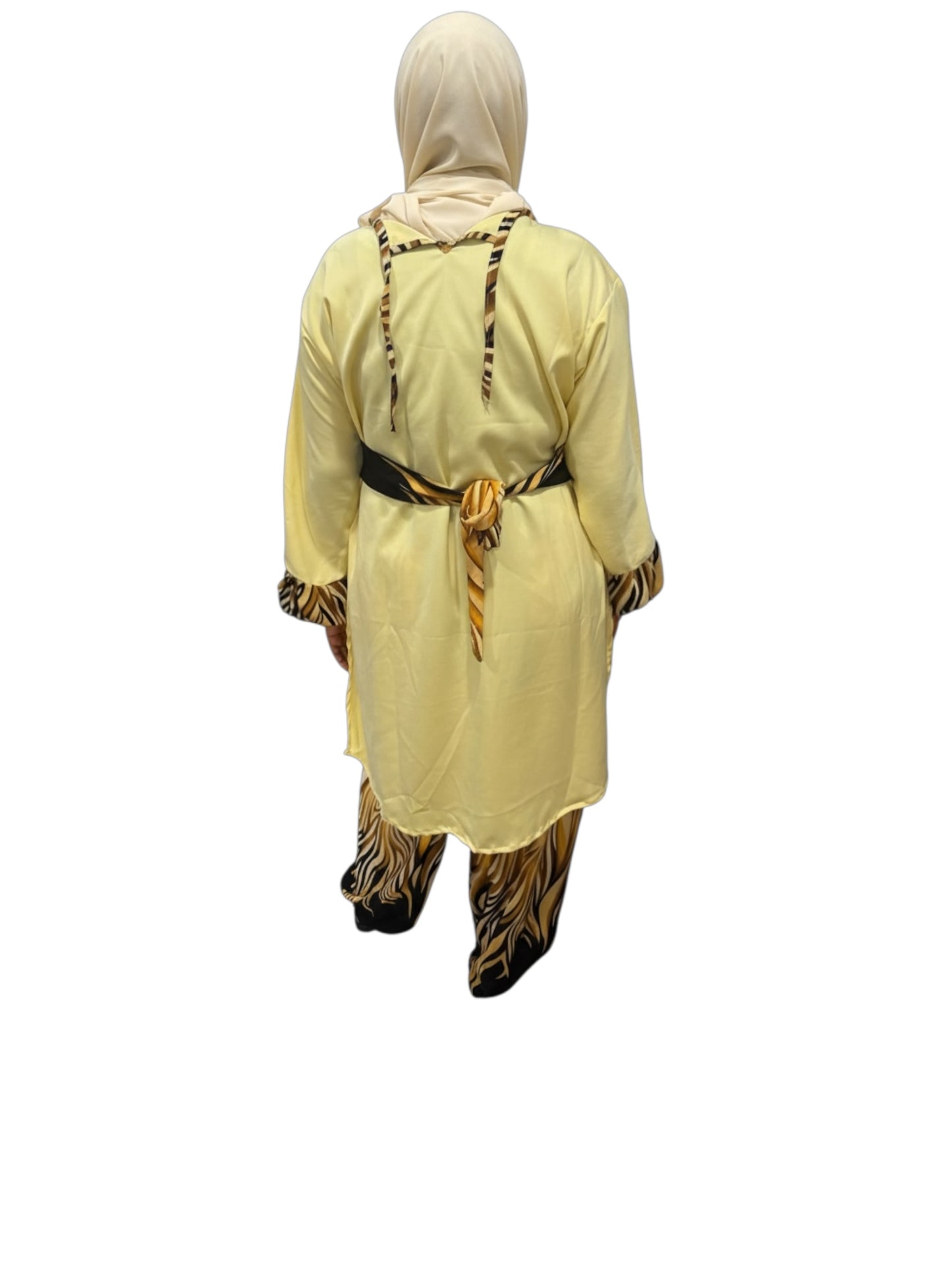 Zahra Luxe Two-Piece Set – Butter Yellow