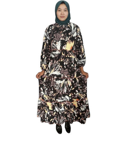 Noor Bloom Elegance Dress and in Max Size