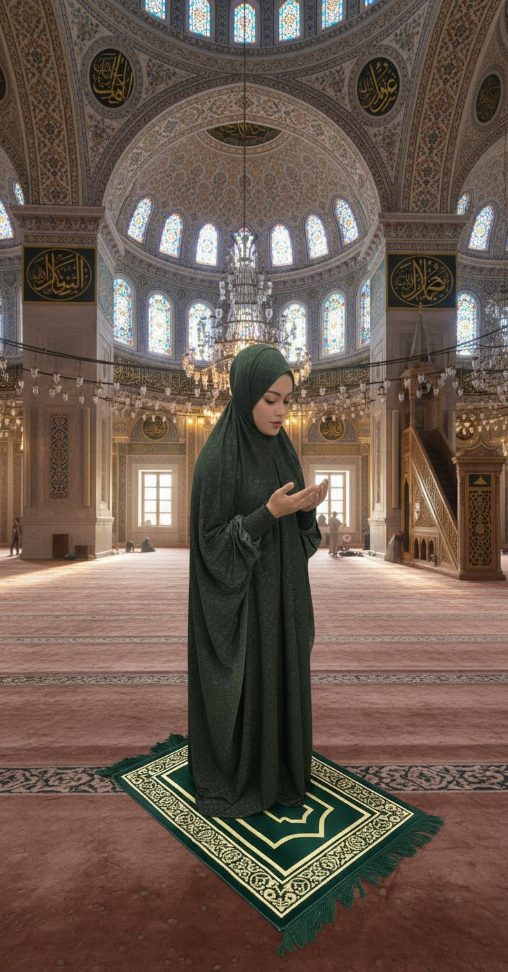 Full-Length Khimar Prayer Set