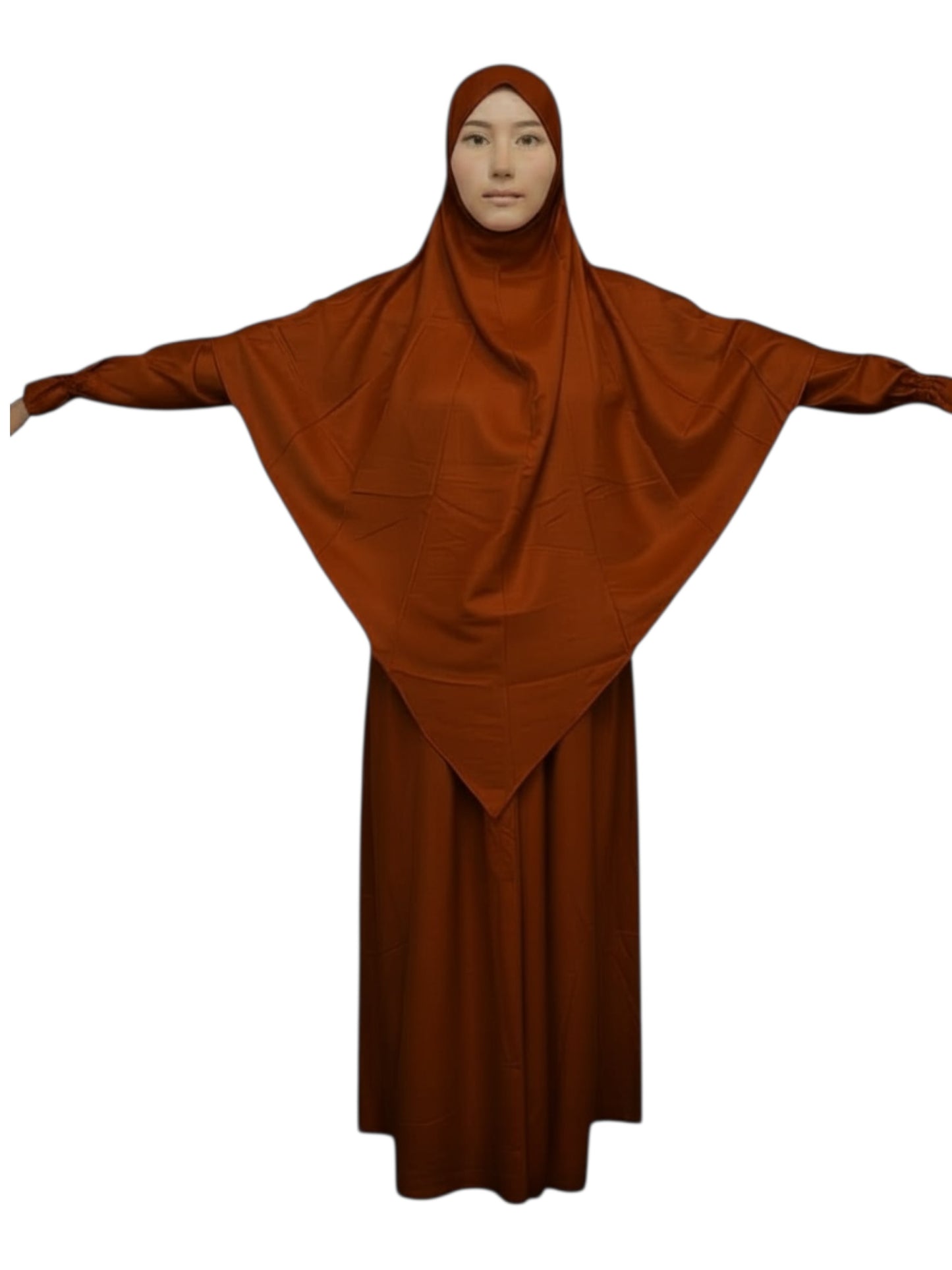 Zahra Elegance Cape Abaya Set