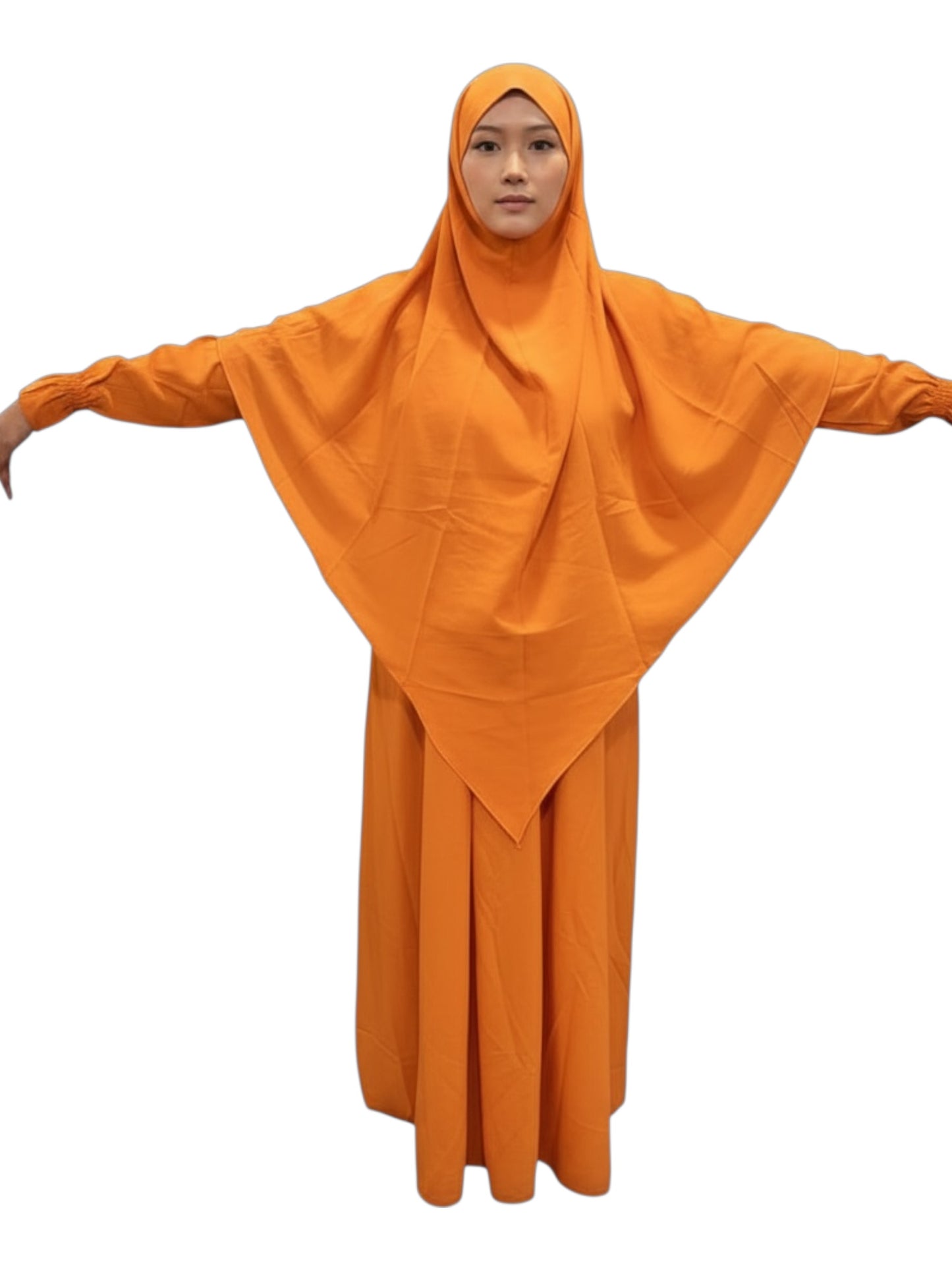 Zahra Elegance Cape Abaya Set