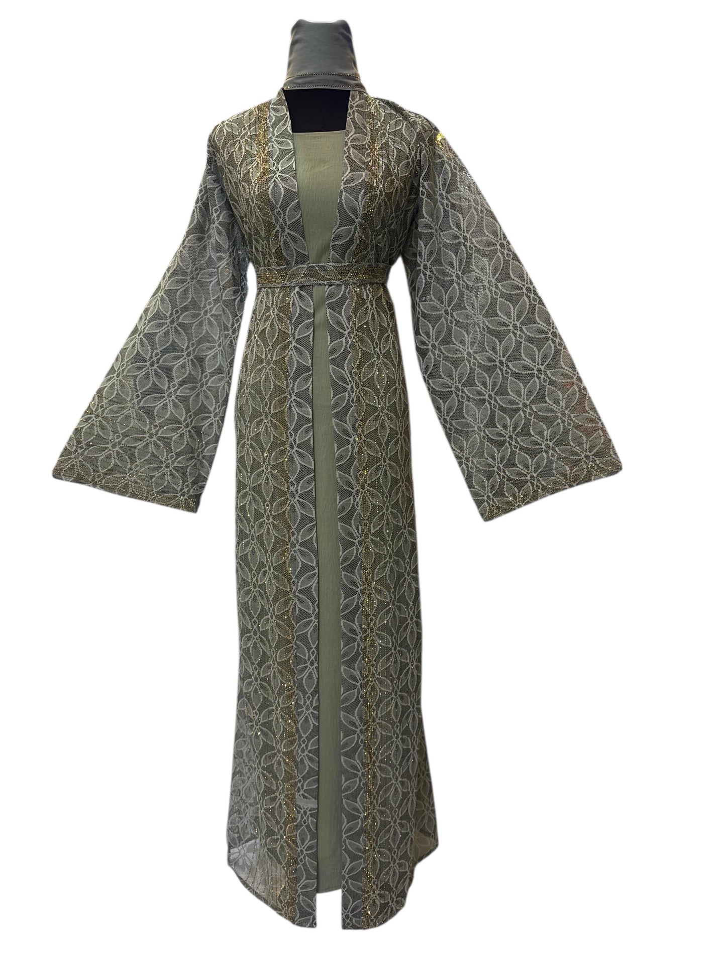 Zahra Lumière Open Abaya