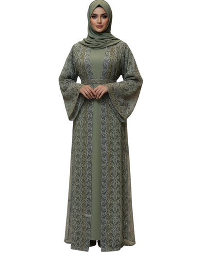 Zahra Lumière Open Abaya