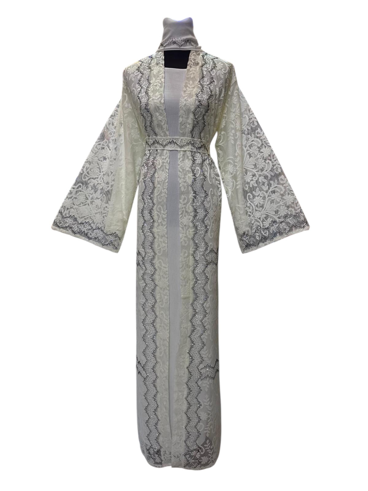 Noor Éclat Lace Abaya