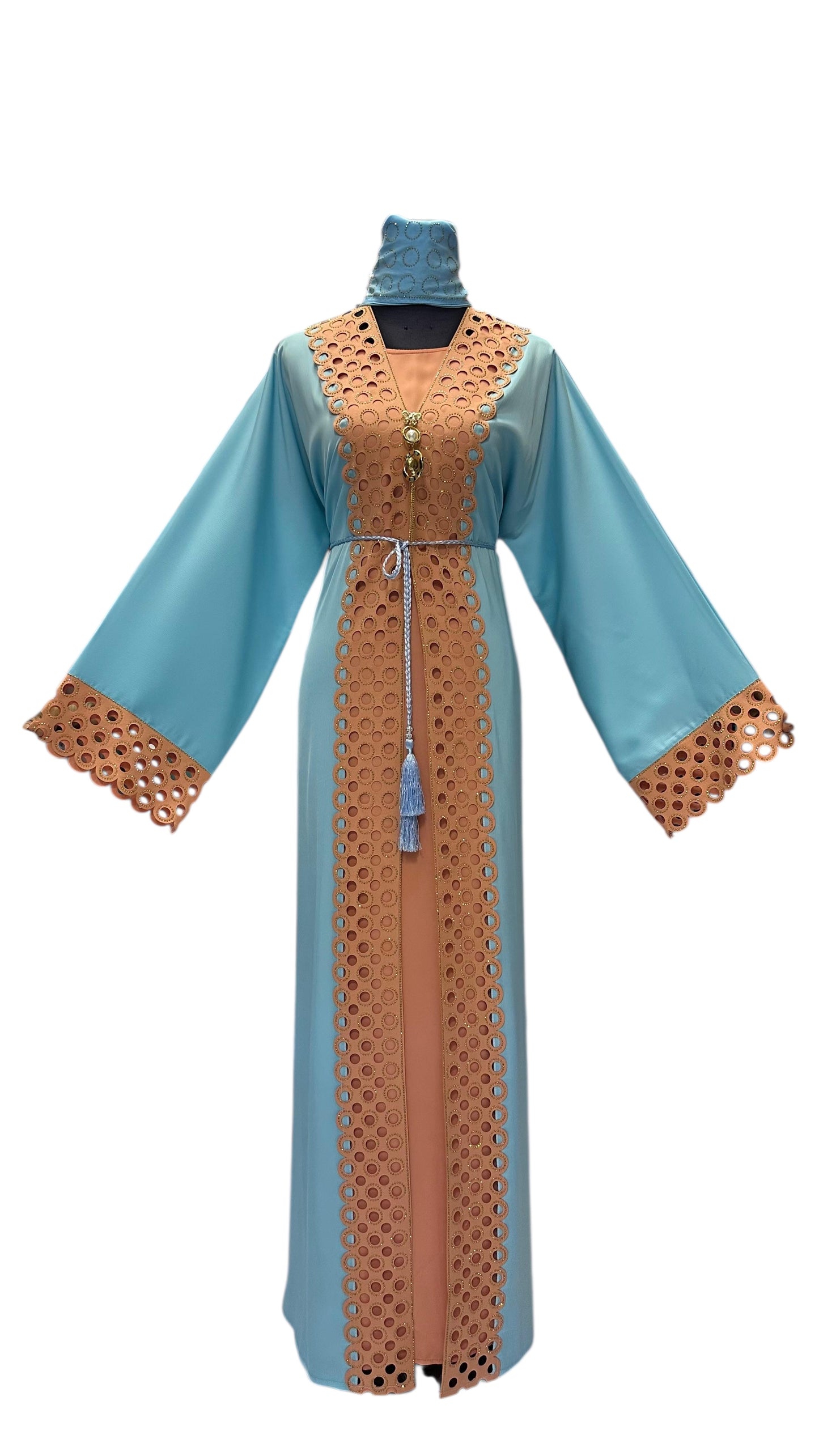 Aurelia Grace Embroidered Abaya
