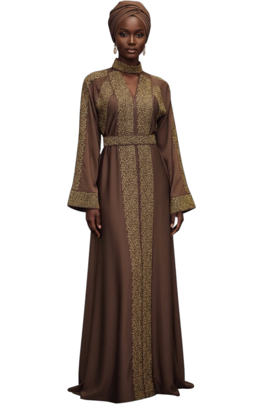 Zahra Royale Embroidered Abaya