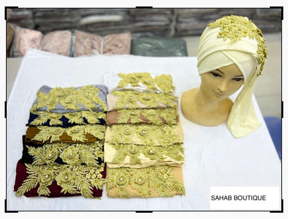 Embellished Ready-to-Wear Turban Hijabs