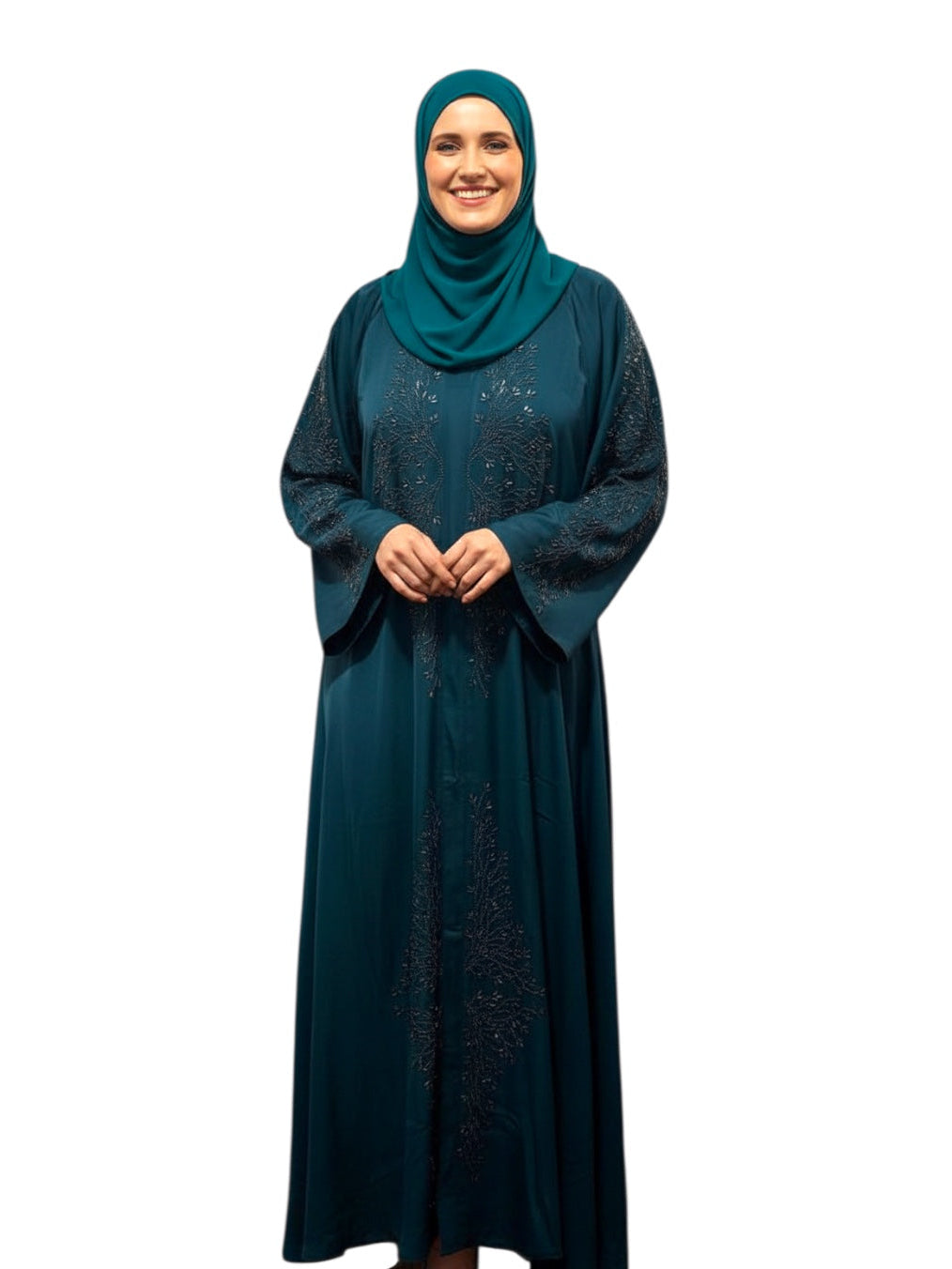 abaya stones with belt