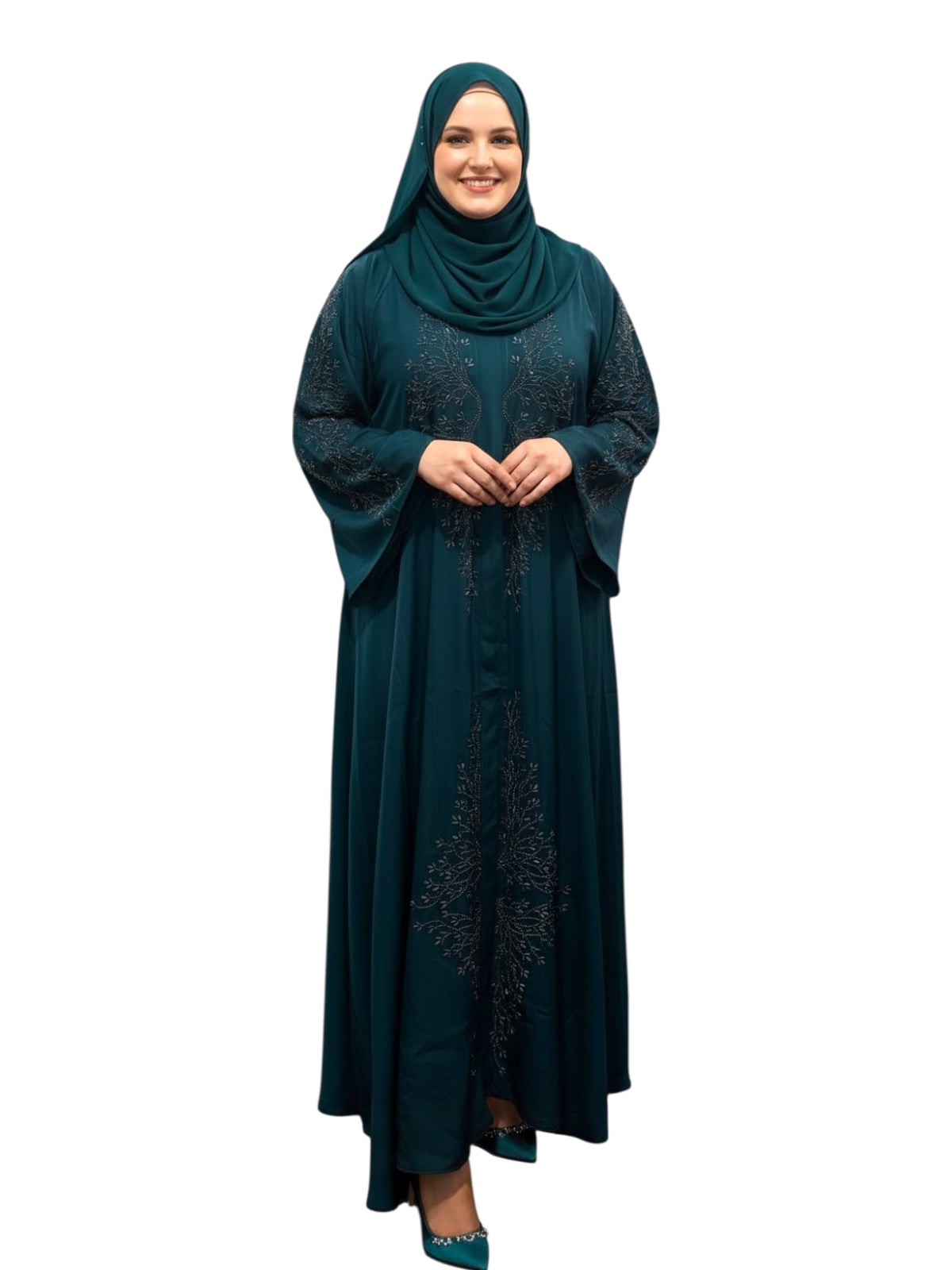 abaya stones with belt