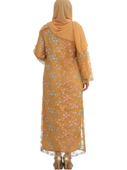 Floral open two pieces