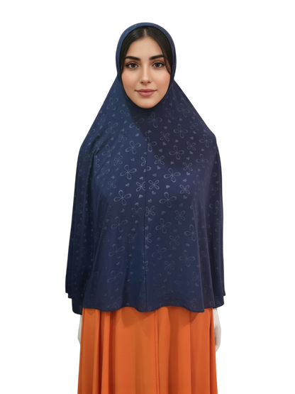 Floral -Coverage Khimar Hijab