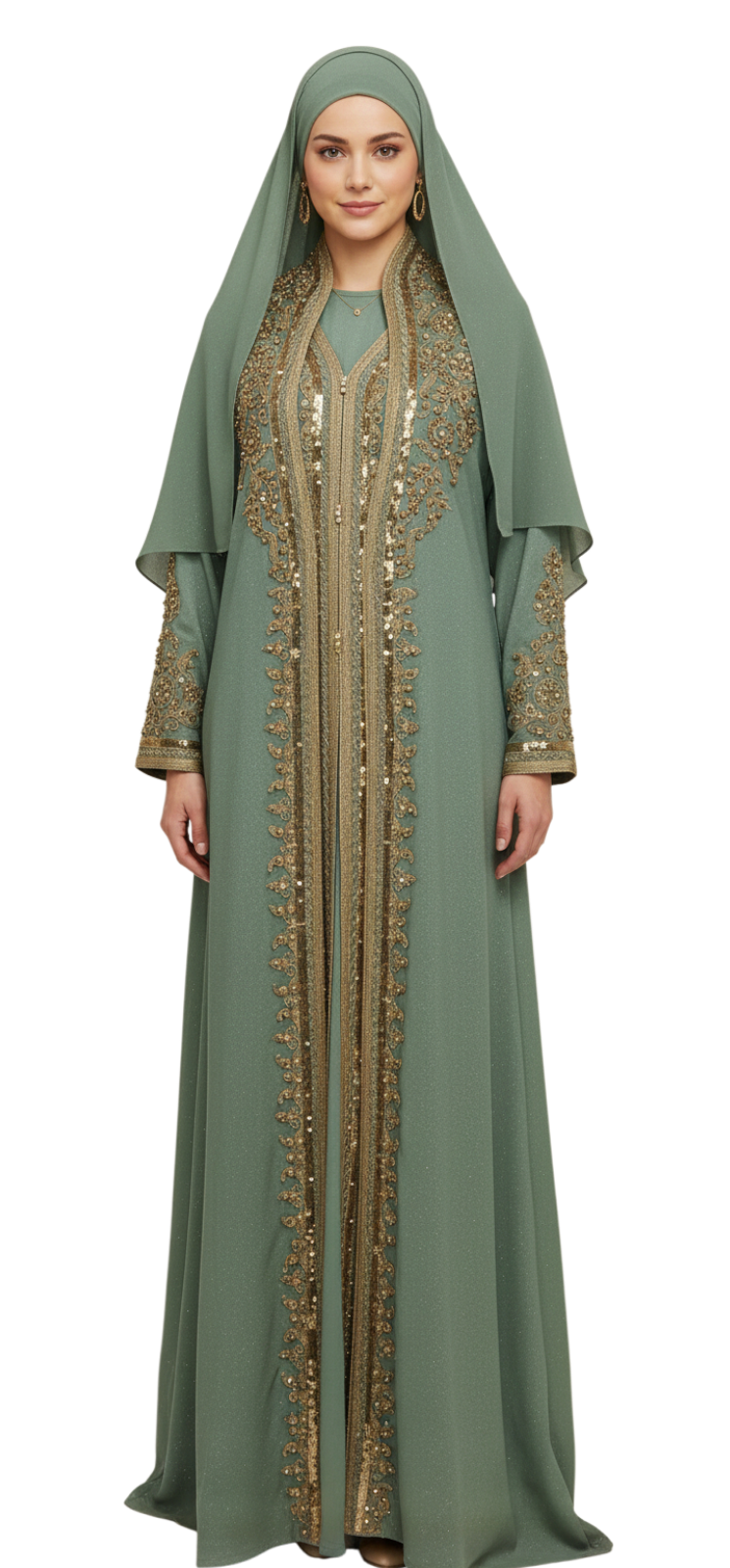 Elegant  Event Kaftan/Dress 2 pieces