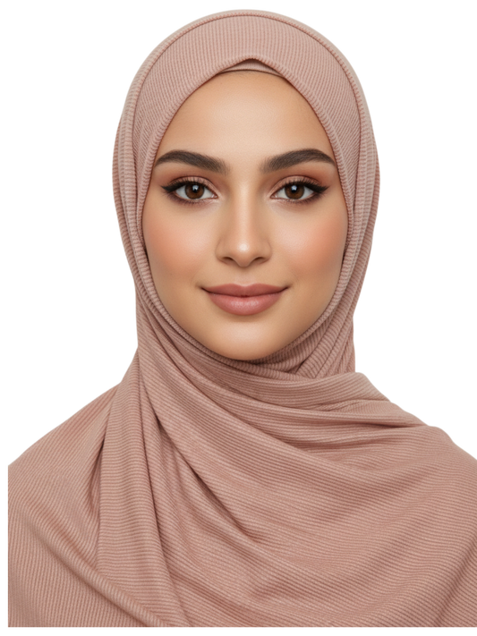 Pleated Chiffon Hijab
