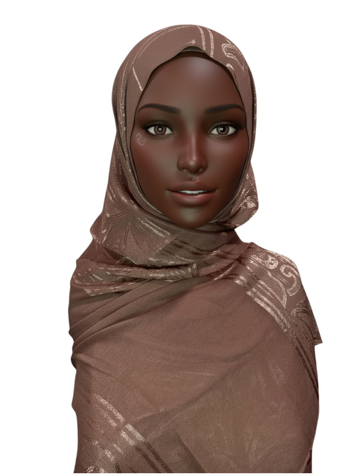 Jacquard Shimmer Hijab