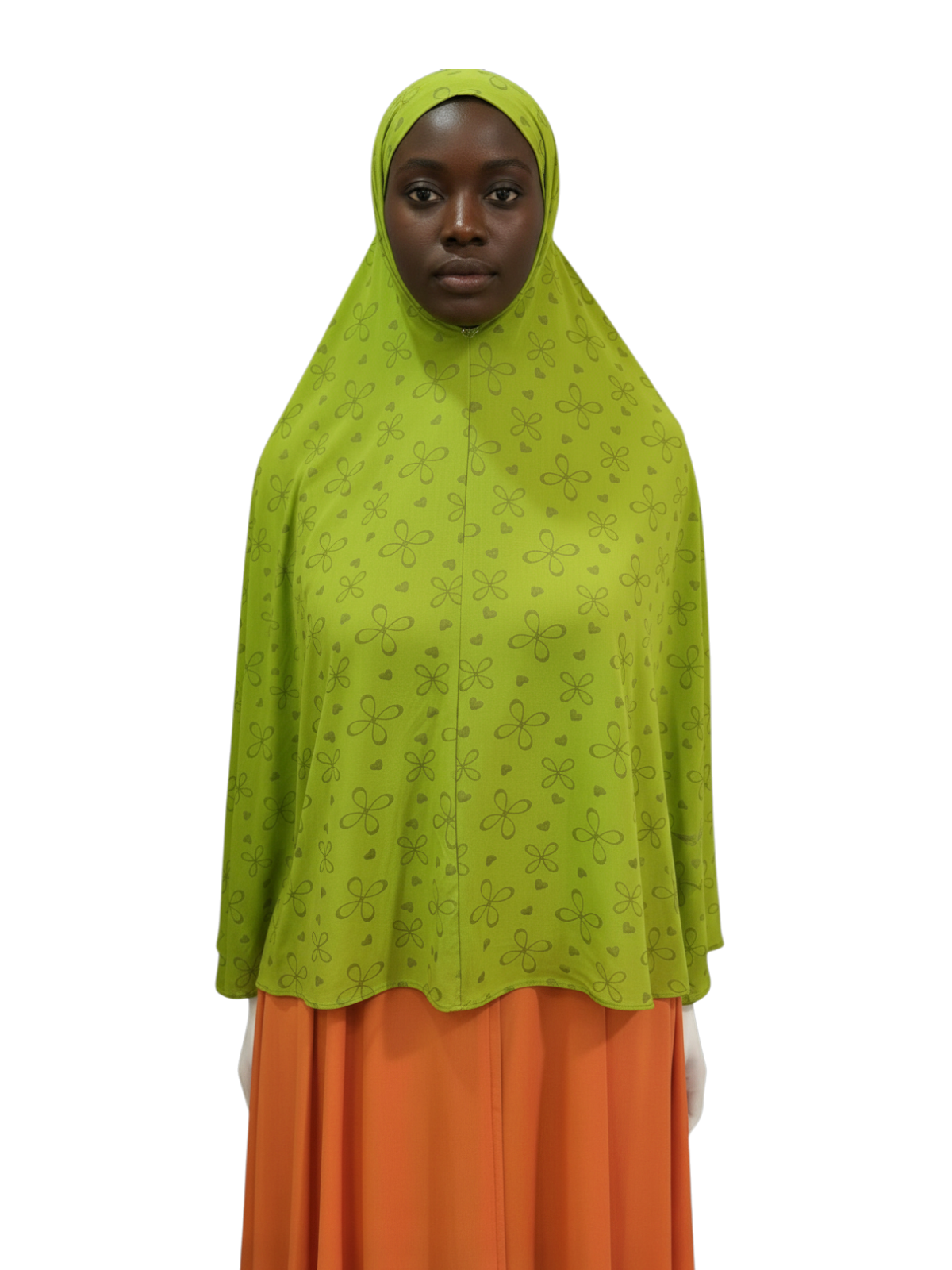 Floral -Coverage Khimar Hijab