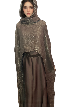 Two-Piece Abaya Adult