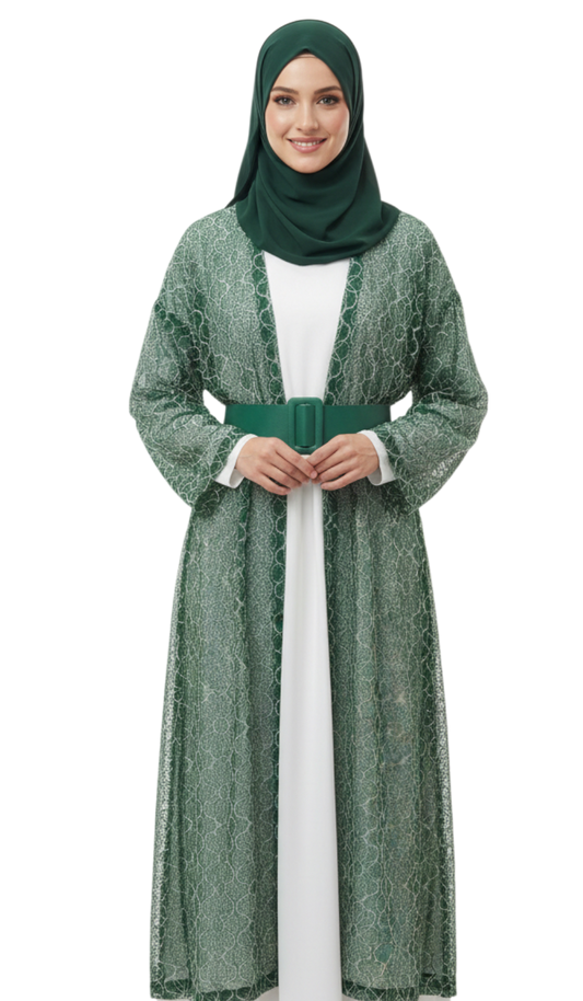 2 Pieces Dentel Green