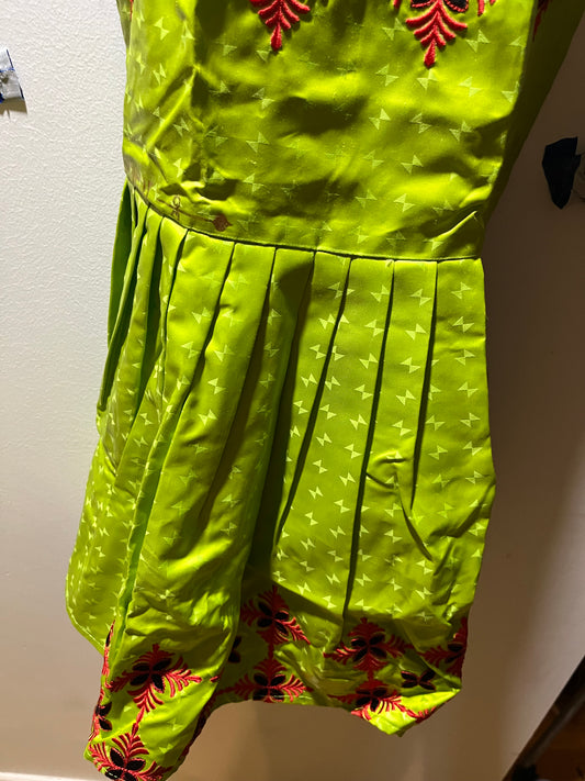 girls bazin dress 4-9years image 0