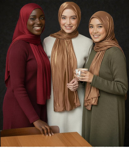 Organza hijab