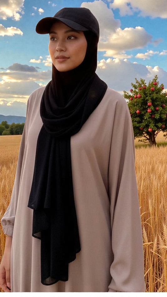 Cap Chiffon Hijab for summer!!