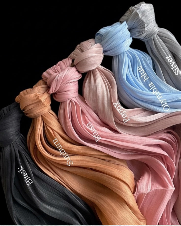 Organza hijab