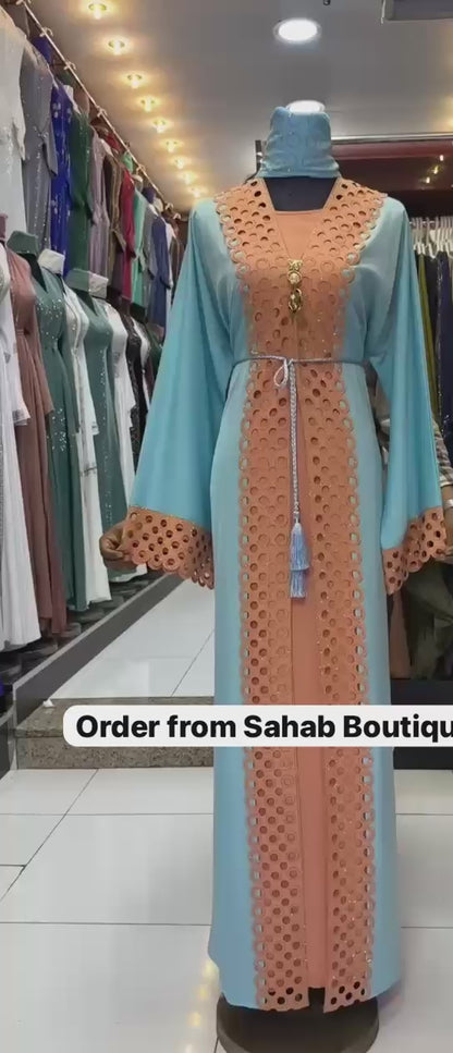 Aurelia Grace Embroidered Abaya